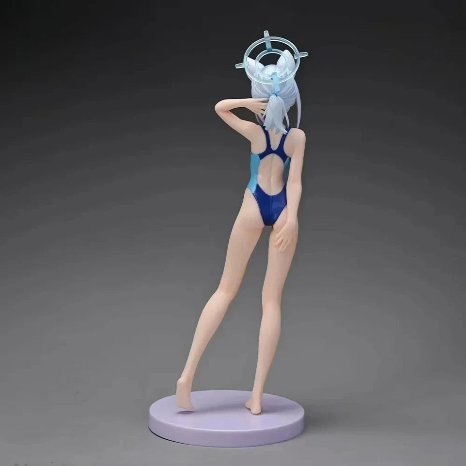 Sunaookami Shiroko Swimsuit Blue Archive Anime Figure Model Statue PVC 9" [Boxed]
