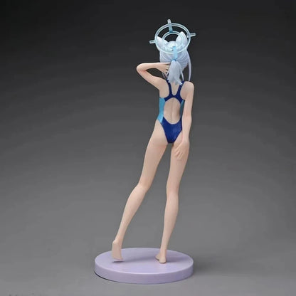 Sunaookami Shiroko Swimsuit Blue Archive Anime Figure Model Statue PVC 9" [Boxed]