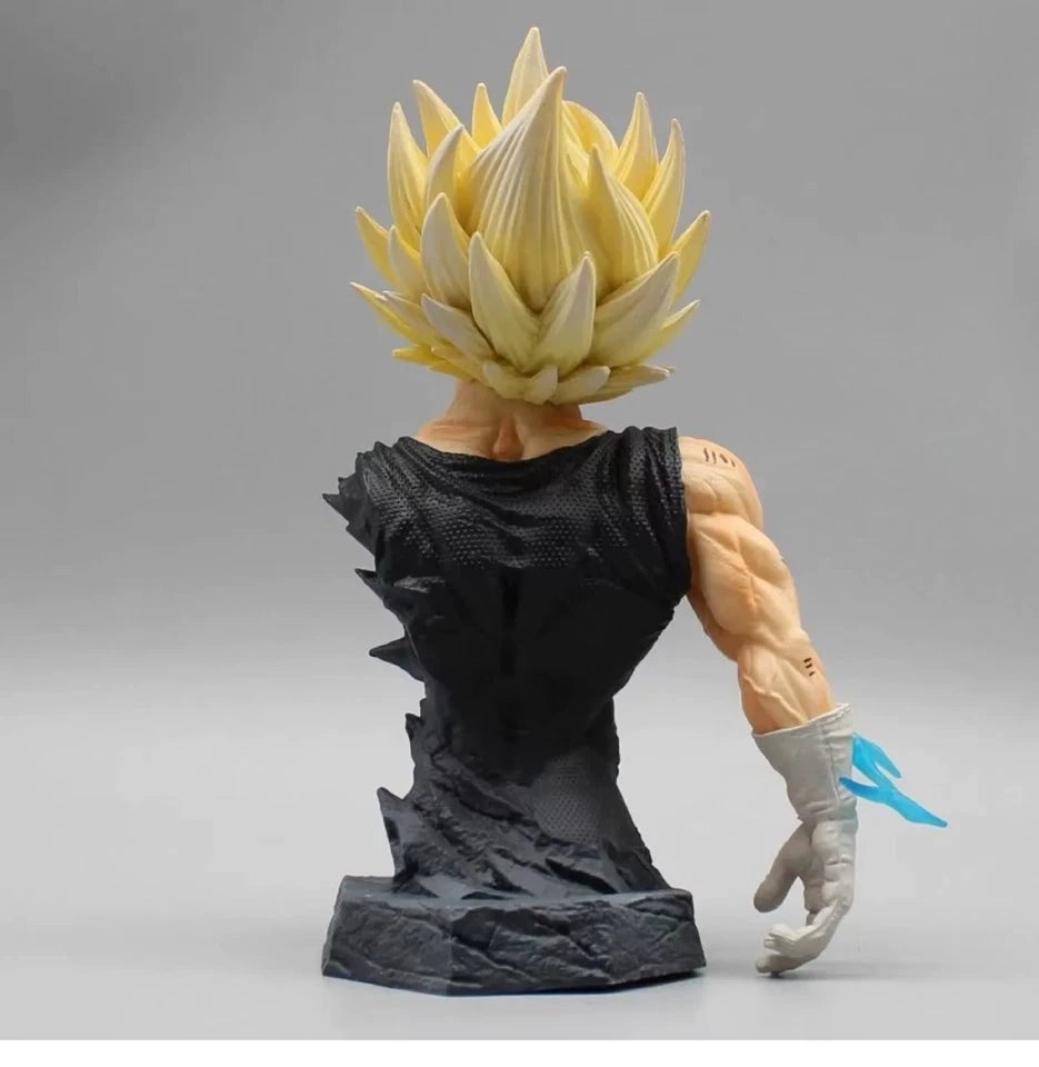 Super Saiyan Majin Vegeta Dragon Ball Z Anime Figure Model Statue PVC 6" [No Box]