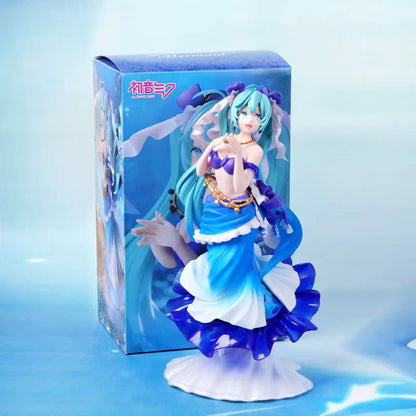 Hatsune Miku Mermaid Project DIVA Vocaloid Collectible Kawaii Figure 9" [Boxed]