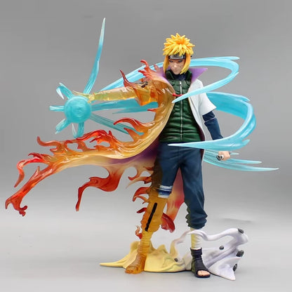 Minato Namikaze Rasengan Naruto Anime Collectible Figure 10" [Boxed : Battery Powered]