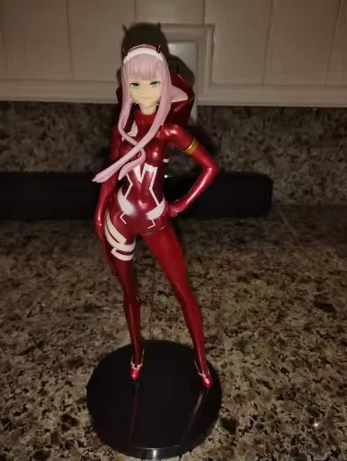 Zero Two Pistil Suit Darling in the Franxx Anime Figure Model PVC 9.4" [No Box]