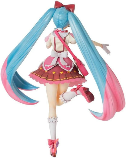 Hatsune Miku Ribbon Heart Project DIVA Vocaloid Kawaii Figure PVC 6" [No Box]