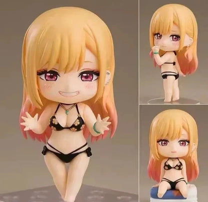 Marin Kitagawa Bikini My Dress-Up Darling Kawaii Chibi Anime Figure PVC 4" [Boxed]