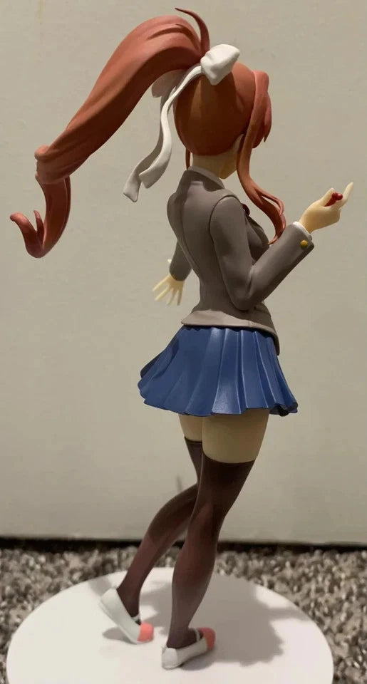 Monika Doki Doki Literature Club! Kawaii Anime Figure Model Statue PVC 7" [Boxed]