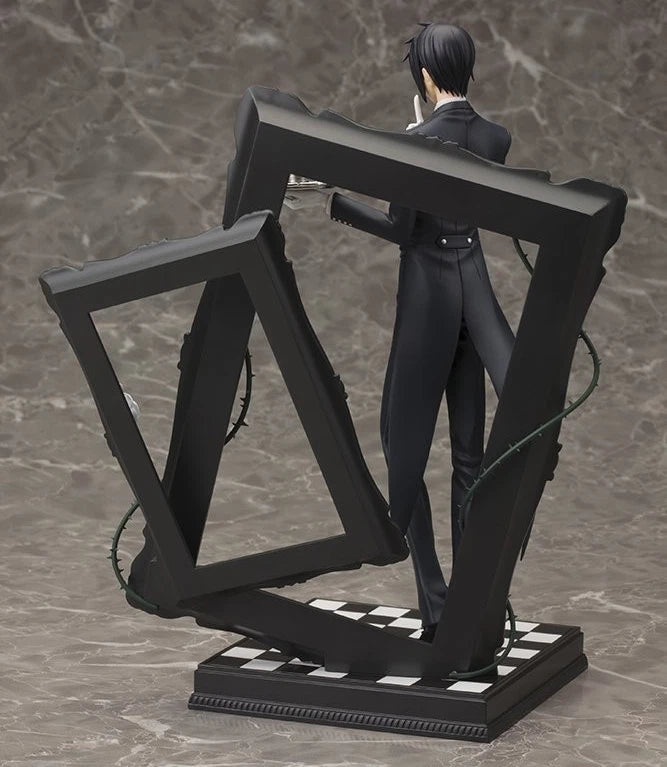 Sebastian Michaelis Black Butler Iconic Anime Figure Model Statue PVC 10" [Boxed]