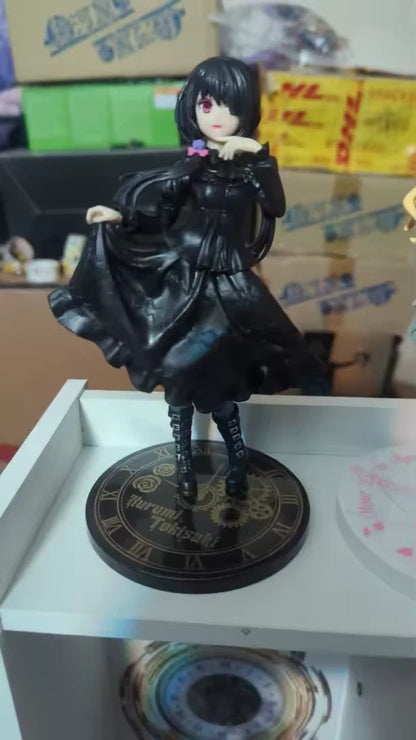 Kurumi Tokisaki Lolita Goth Date A Live Anime Figure Model Statue PVC 7" [Boxed]