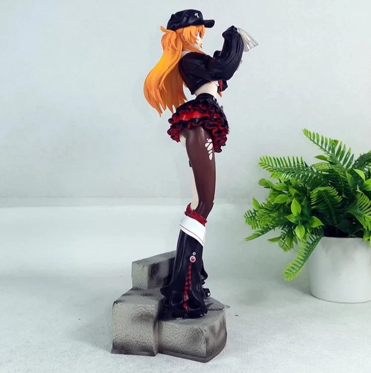 Asuka Sohryu Street Punk Neon Genesis Evangelion Anime Figure PVC 11" [Boxed]