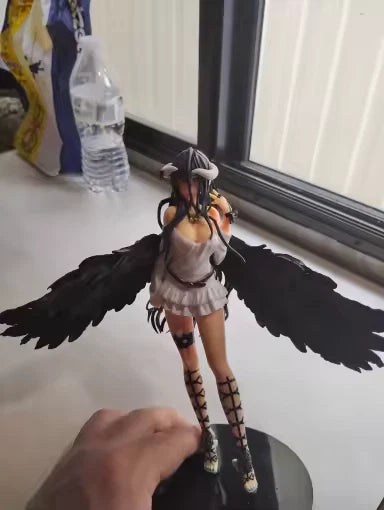 Albedo Queen of Nazarick OVERLORD Cute Anime Figure Model Statue PVC 8" [No Box]