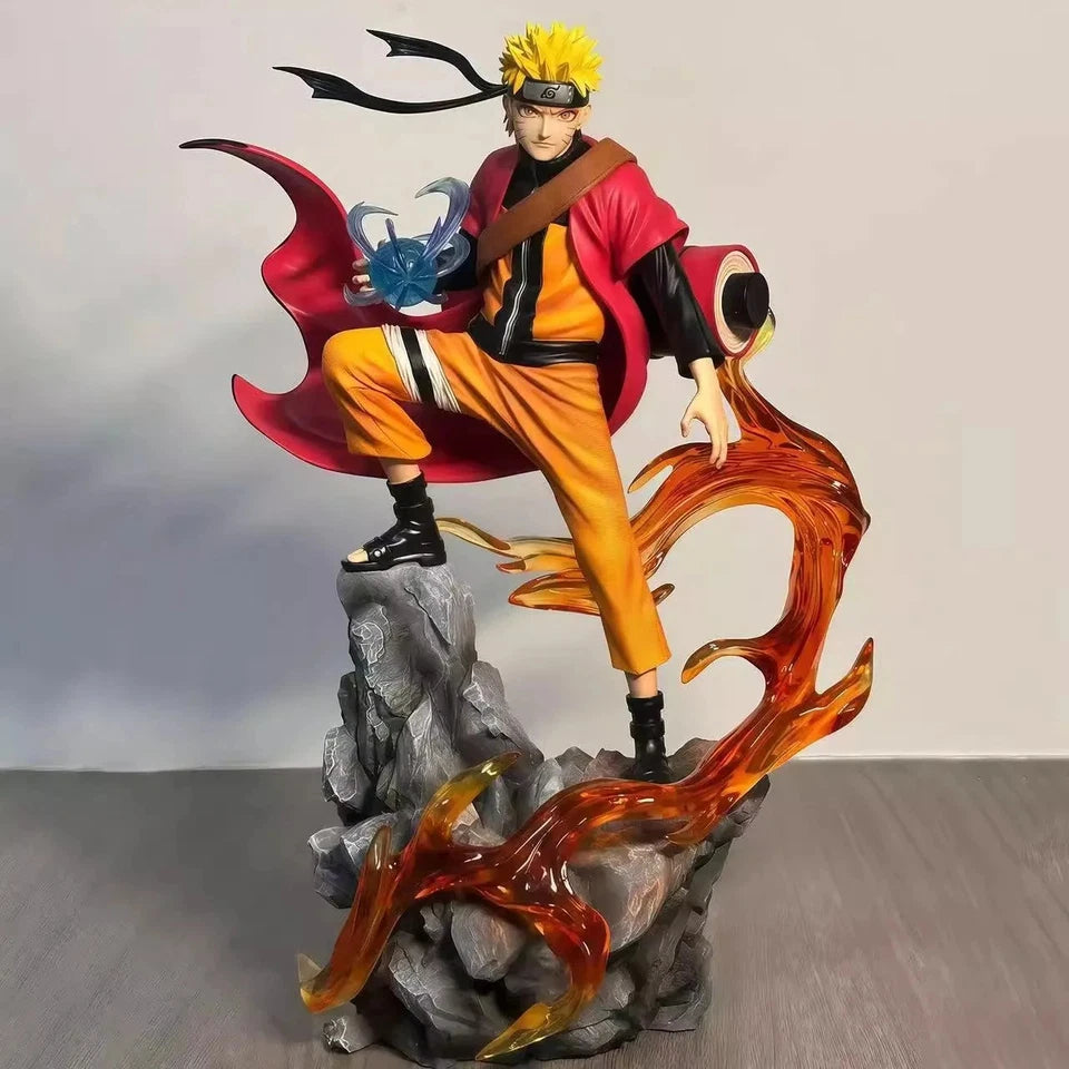 Naruto Sage Mode Rasengan Collectible Anime Figure PVC 9" [Boxed]