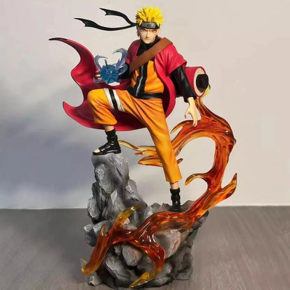 Naruto Sage Mode Rasengan Collectible Anime Figure PVC 9" [Boxed]
