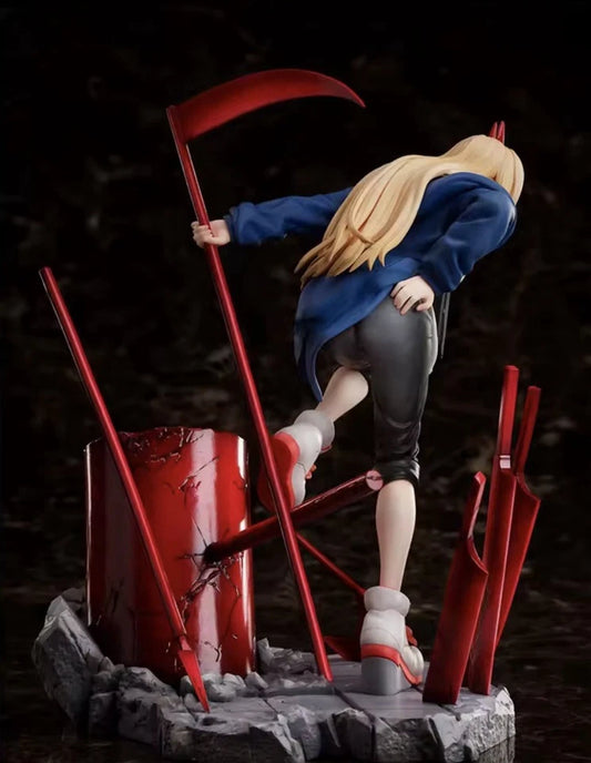 Power Blood Devil Chainsaw Man Iconic Anime Figure PVC 6.6" [Boxed]