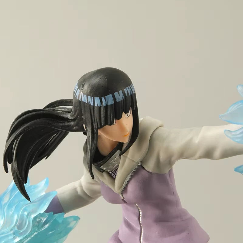 Hinata Hyuga Two Lion Fists Naruto Shippuden Anime Figure Model Statue PVC 6” [No Box]