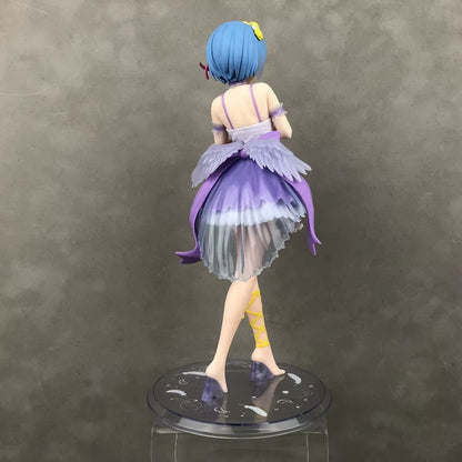 Rem Fairy Angel Re: Zero Anime Collectible Kawaii Figure PVC 7" [No Box]