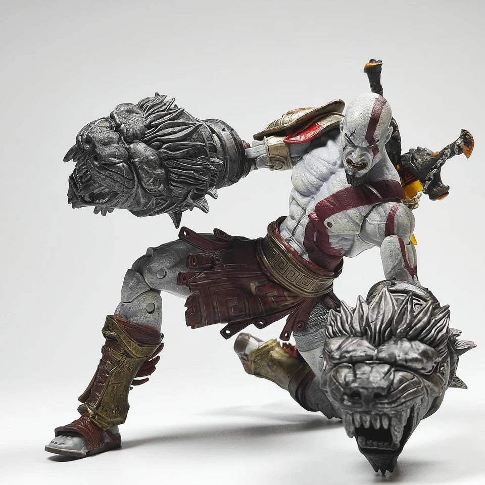 Kratos Blades of Chaos God of War RPG Adjustable Action Figure PVC 7" [Boxed]