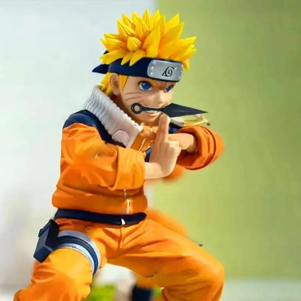 Young Naruto Uzumaki Anime Collectible Cute Action Figure PVC 4.2" [No Box]