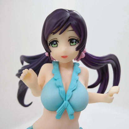 Nozomi Tojo Swimsuit Love Live! School Idol Project Anime Figure PVC 6.5" [Boxed]