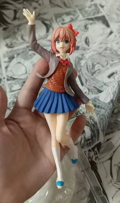 Sayori Doki Doki Literature Club! Kawaii Anime Figure Model Statue PVC 6.5" [Boxed]