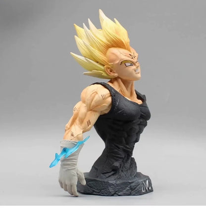 Super Saiyan Majin Vegeta Dragon Ball Z Anime Figure Model Statue PVC 6" [No Box]