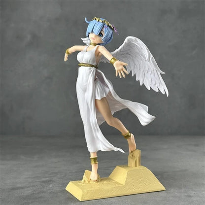 Rem Ghost Angel Re: Zero Anime Collectible Kawaii Figure PVC 7" [No Box]