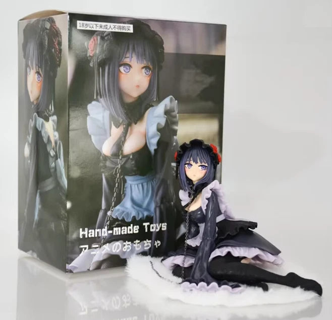 Marin Shizuku Kuroe Goth Maid My Dress-Up Darling Anime Figure PVC 4.5" [Boxed]