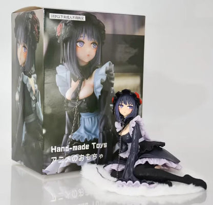 Marin Shizuku Kuroe Goth Maid My Dress-Up Darling Anime Figure PVC 4.5" [Boxed]