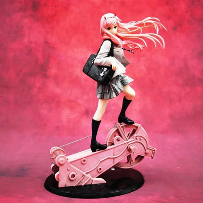 Zero Two School Uniform Darling in the Franxx Anime Figure Model PVC 11" [Boxed]
