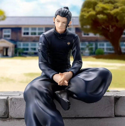 Suguru Geto Sitting Jujutsu Kaisen Anime Desktop Figure PVC 5.3 in [Boxed]