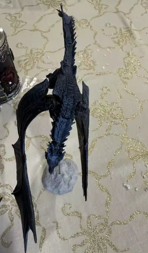 Drogon The Black Beast Game of Thrones Desktop Collectible Figure PVC 7" [Boxed]