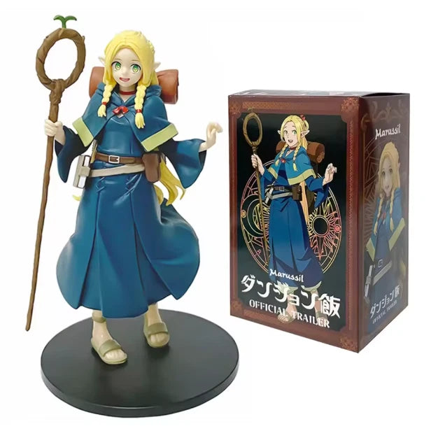Marcille Donato Travel Outfit Delicious in Dungeon Anime Kawaii Figure PVC 6.6" [Boxed]