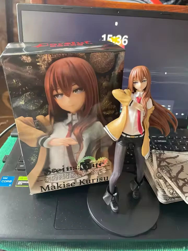 Kurisu Makise School Uniform Steins;Gate Anime Figure Model Statue PVC 7" [Boxed]