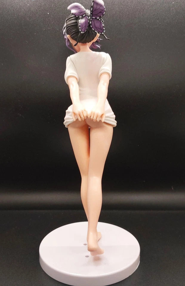 Shinobu Kocho Wet T-Shirt Demon Slayer Anime Figure PVC 9" [Adult Collectible]