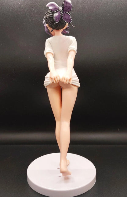 Shinobu Kocho Wet T-Shirt Demon Slayer Anime Figure PVC 9" [Adult Collectible]