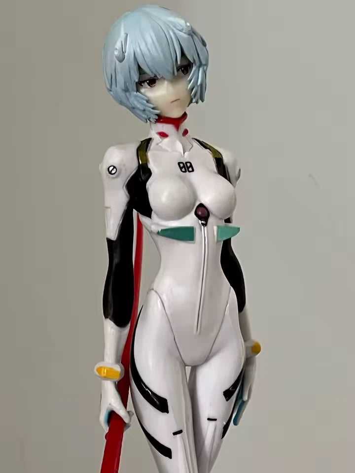 Rei Ayanami Pilot Suit Rebuild of Evangelion Anime Figure Model PVC 8.5" [Boxed]