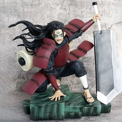 Senju Hashirama Sage Mode Naruto Anime Collectible Figure PVC 6" [No Box]