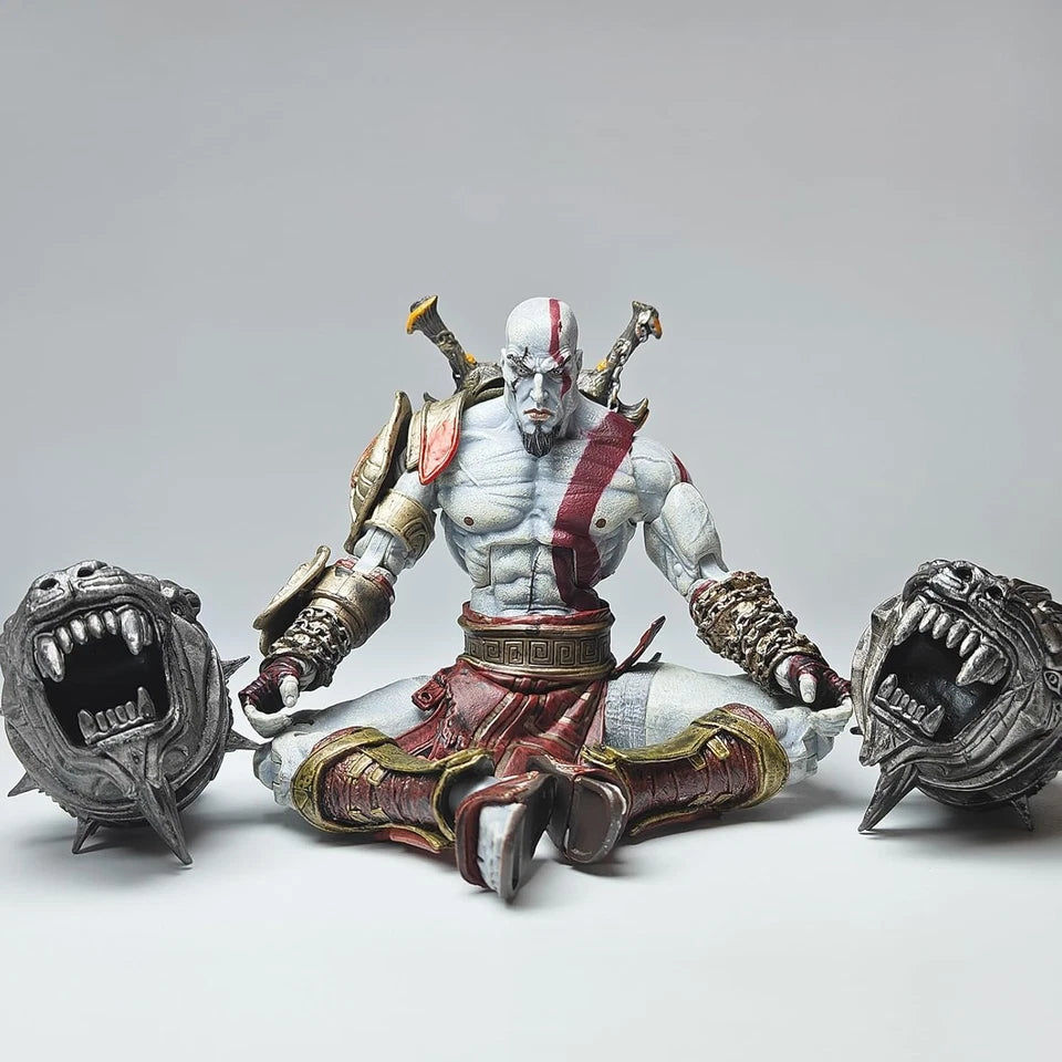 Kratos Blades of Chaos God of War RPG Adjustable Action Figure PVC 7" [Boxed]