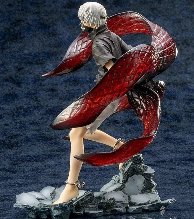 Ken Kaneki Centipede Tokyo Ghoul Iconic Anime Figure PVC 7" [No Box]