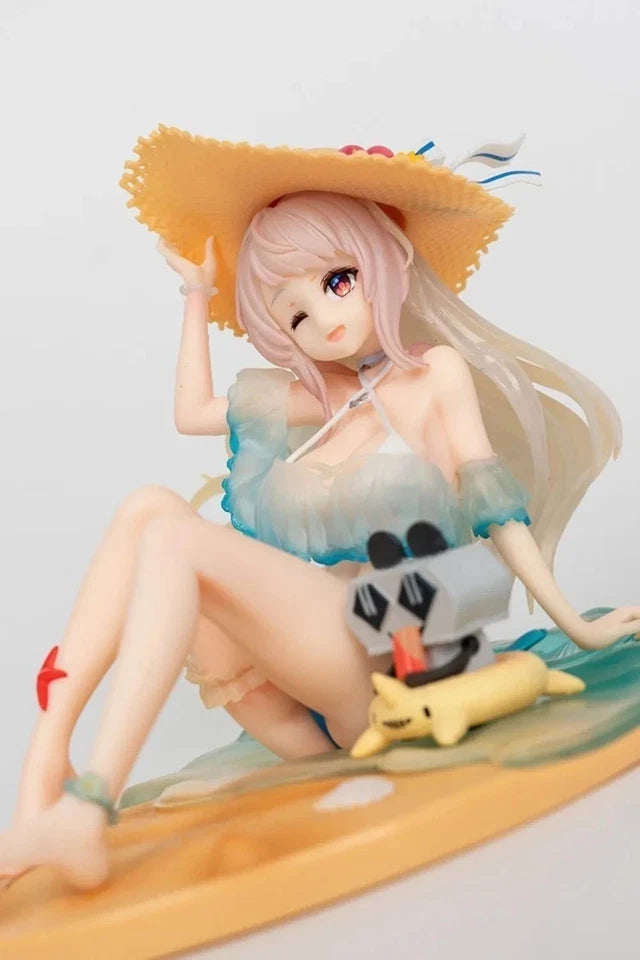 Chang Chun Swimsuit Azur Lane Kawaii Anime Figure Model Statue PVC 7" [Boxed]