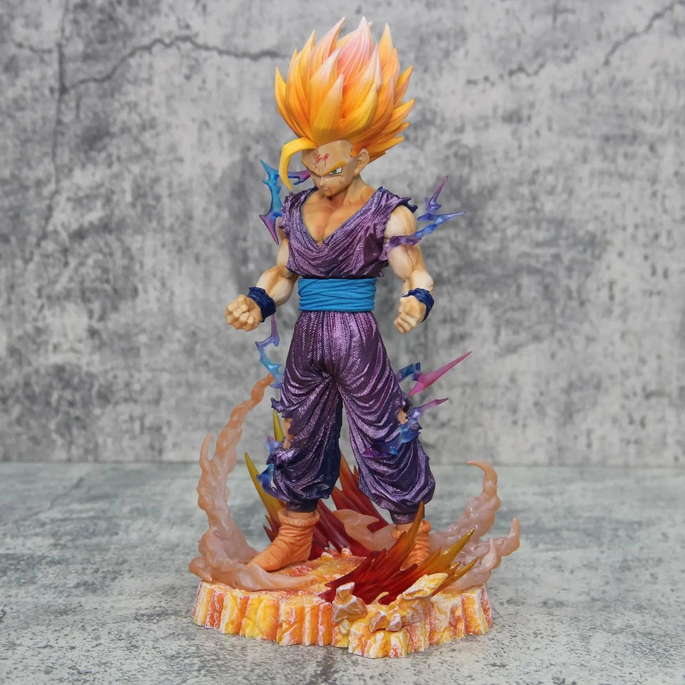 Gohan Super Saiyan Dragon Ball Z Classic Anime Figure Model PVC 9.5" [Boxed]