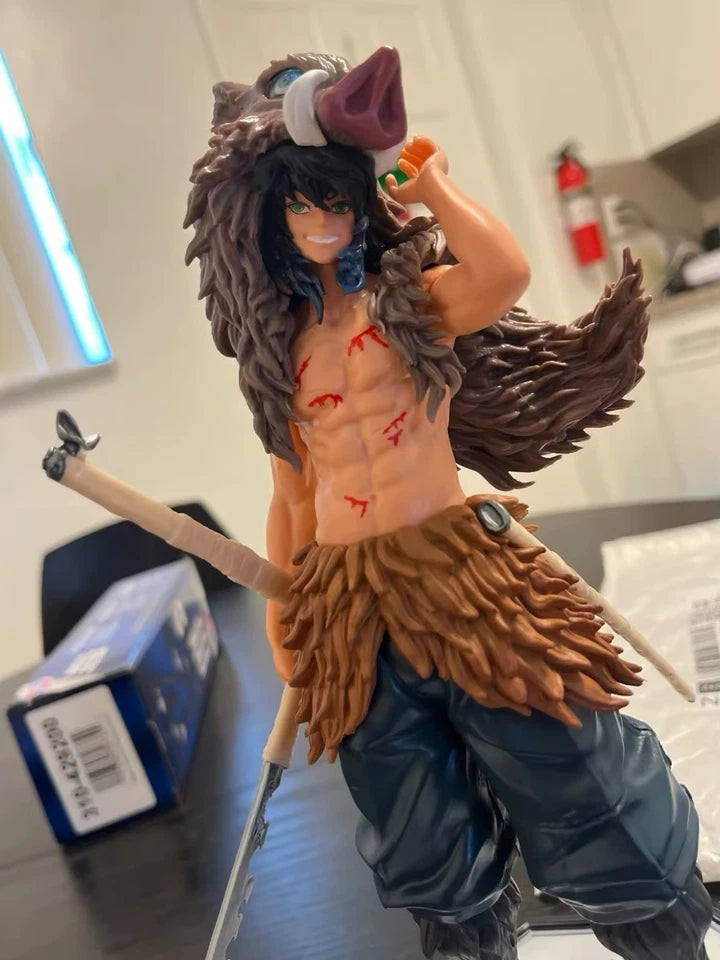 Inosuke Hashibira Demon Slayer Anime Action Figure PVC 11.4" [Boxed]