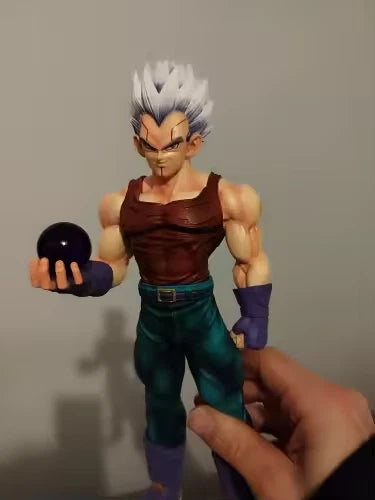Baby Vegeta Dragon Ball GT Adjustable Anime Figure Model Statue PVC 10" [No Box]