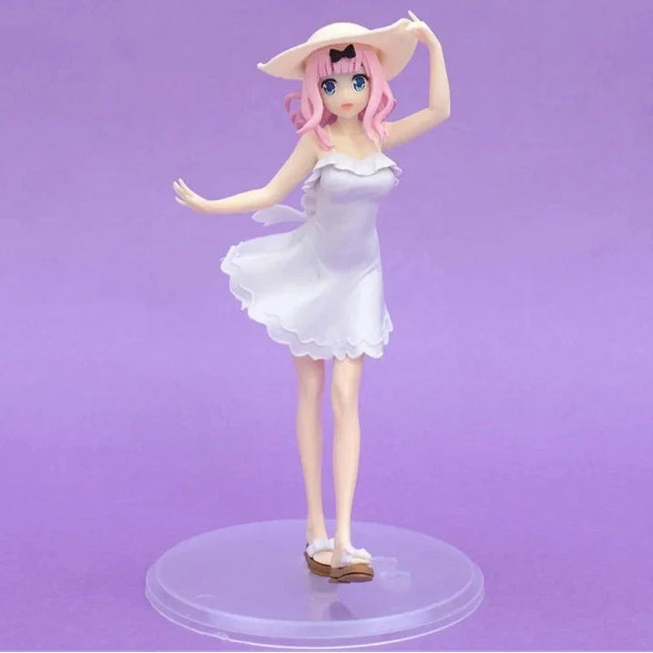 Chika Fujiwara Seaside Ver. Love is War Kawaii Anime Figure Model PVC 7" [No Box]