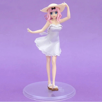 Chika Fujiwara Seaside Ver. Love is War Kawaii Anime Figure Model PVC 7" [No Box]