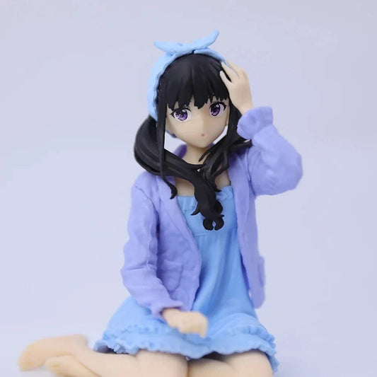Takina Inoue Sleepwear Lycoris Recoil Kawaii Anime Figure PVC 4.5" [No Box]