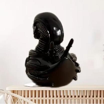 Alien Duck Xenomorph Parody Funny Desktop Statue Figurine Resin 2.7 in [Boxed]