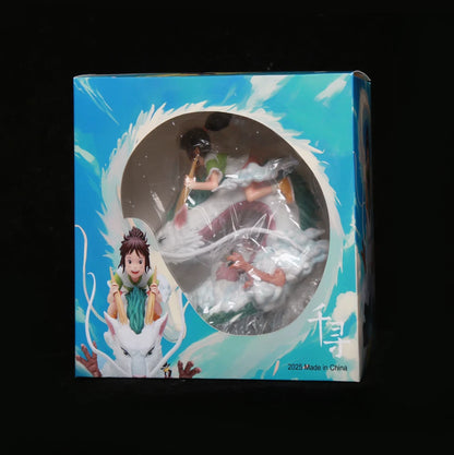 Ogino Chihiro & Nigihayami Spirited Away Anime Figure PVC 5.9" [Boxed]