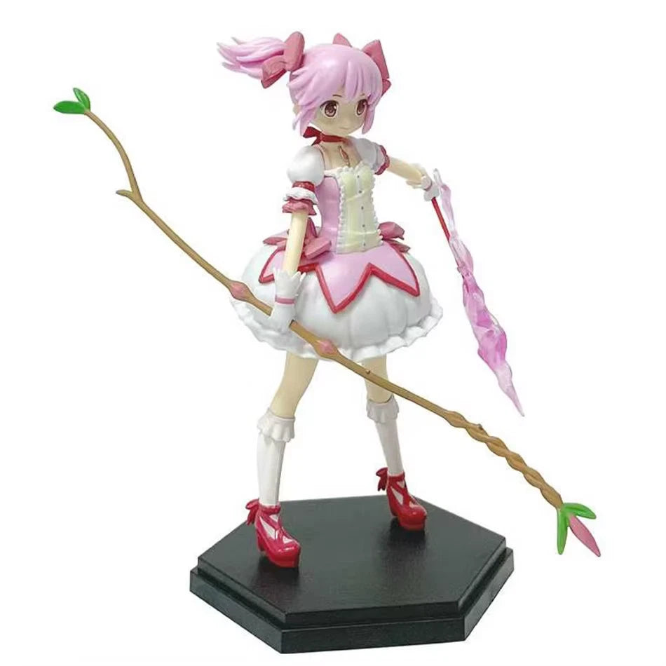 Madoka Kaname Puella Magi Madoka Magica Anime Figure Model Statue PVC 7" [Boxed]