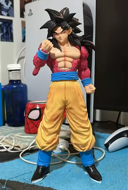 Goku SSJ4 Dragon Ball Z Anime Collectible Rare Action Figure PVC 11" [No Box]