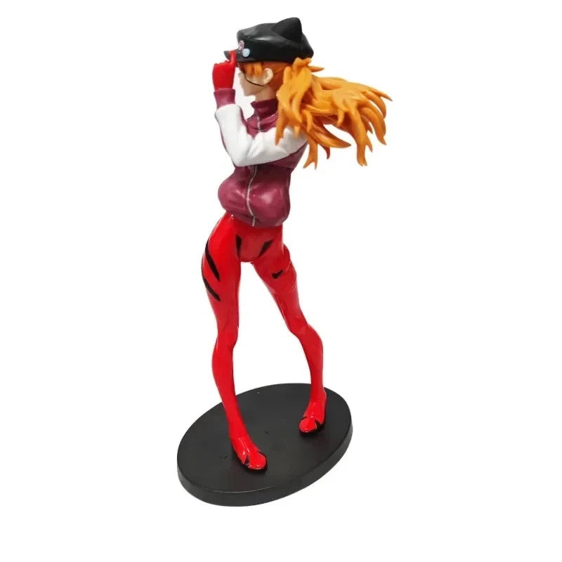 Asuka Sohryu Jersey Ver. Neon Genesis Evangelion Anime Figure Model PVC 8" [Boxed]