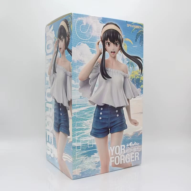 Yor Forger Summer Beach Spy × Family Kawaii Anime Figure PVC 11.8" [Boxed]